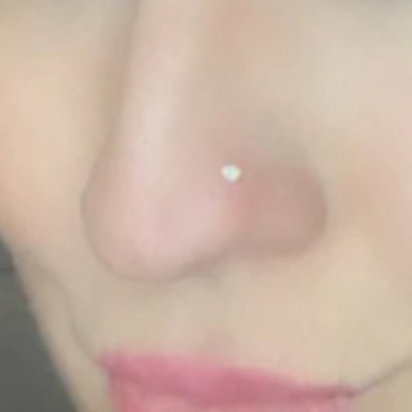LAB Grown Diamond 2.00mm 14K solid Gold Nose Stud, Bone Ball End Nose Stud 20GA - Picture 7 of 7